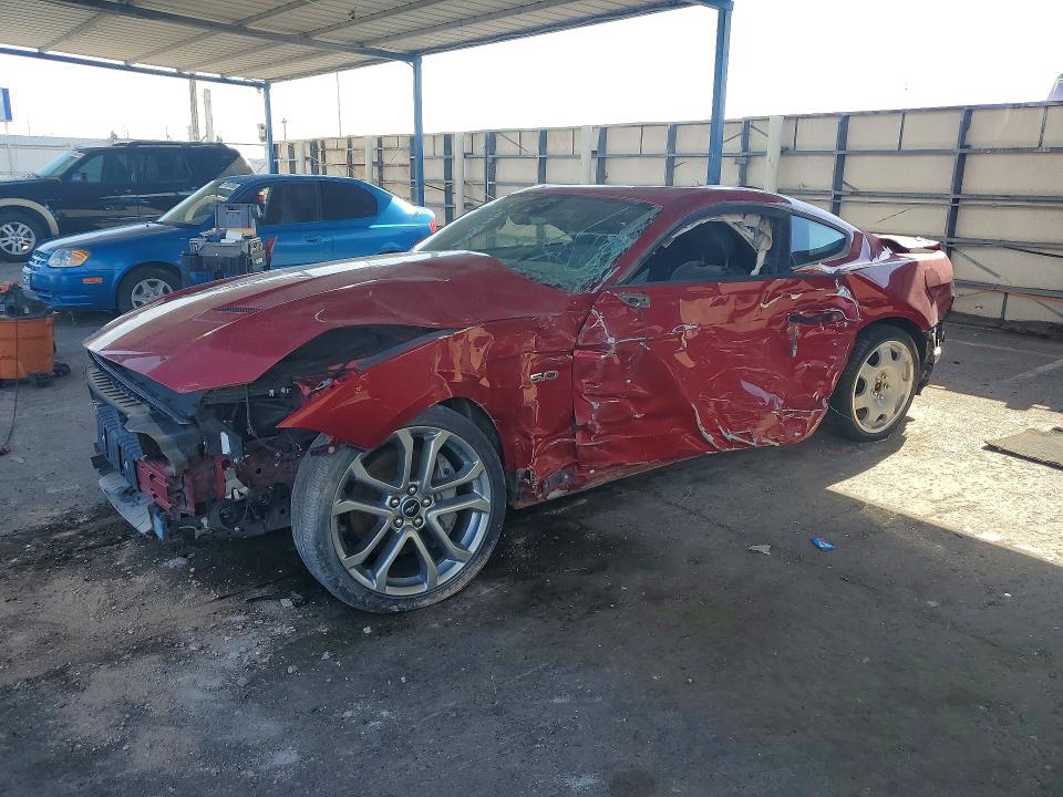 Photo 1 from auction – 2022 FORD MUSTANG with VIN 1FA6P8CFXN5111000