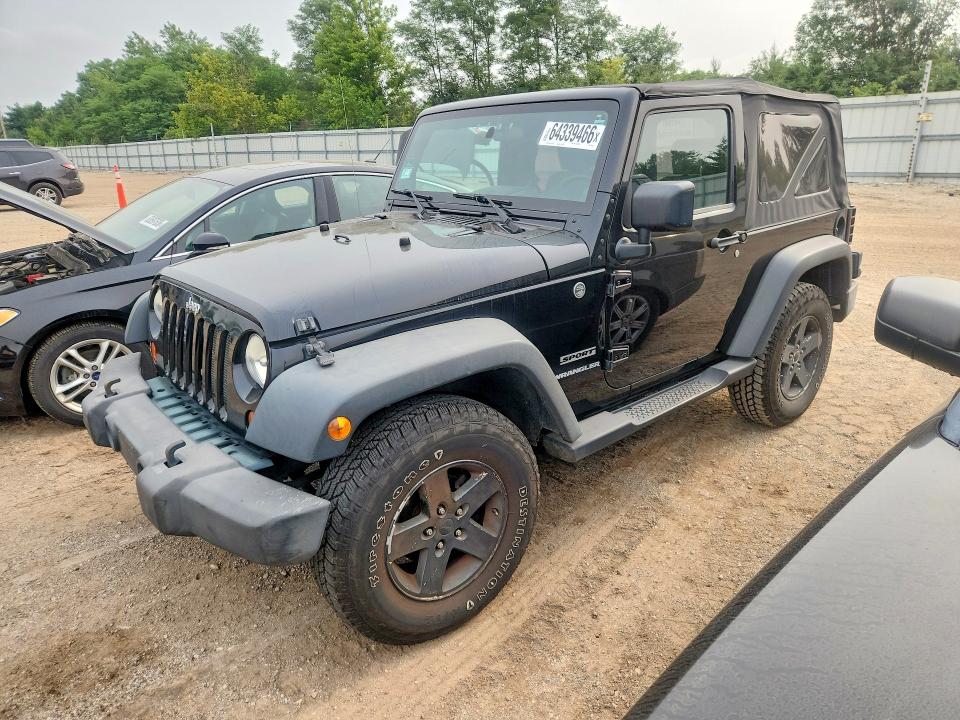 JEEP WRANGLER 2010 with VIN 1J4AA2D13AL146323 - Photo from auction