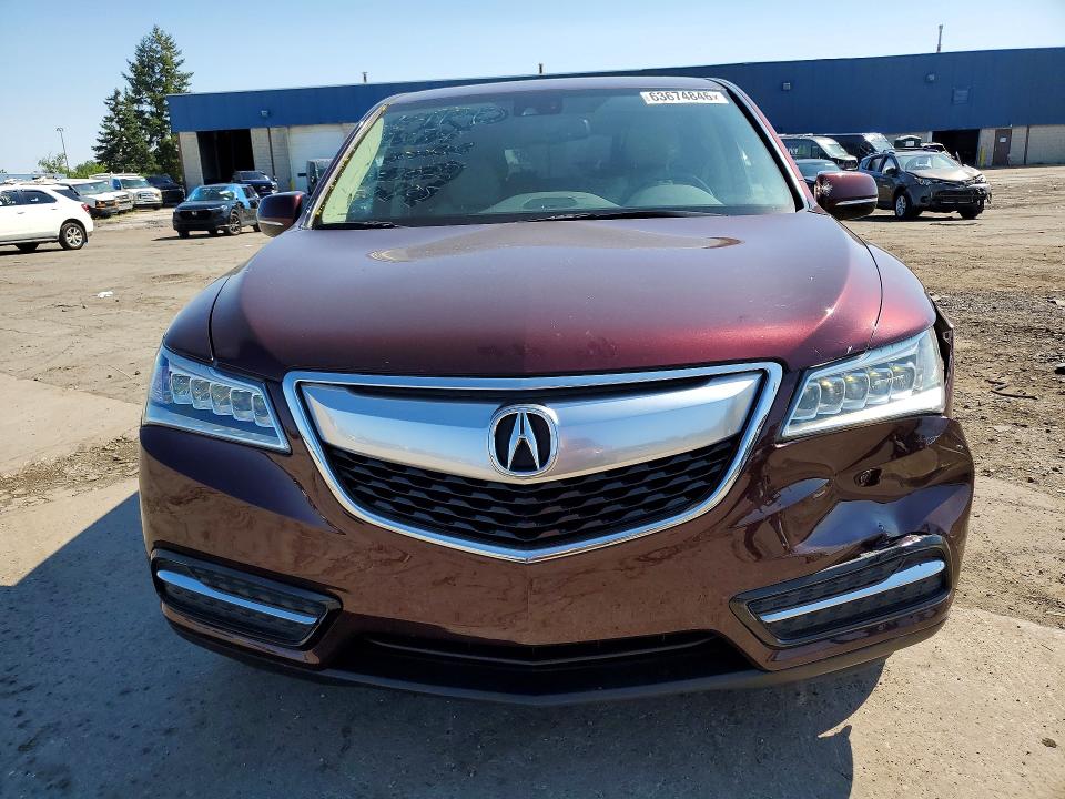 Photo 5 from auction – 2014 ACURA MDX with VIN 5FRYD4H46EB033002