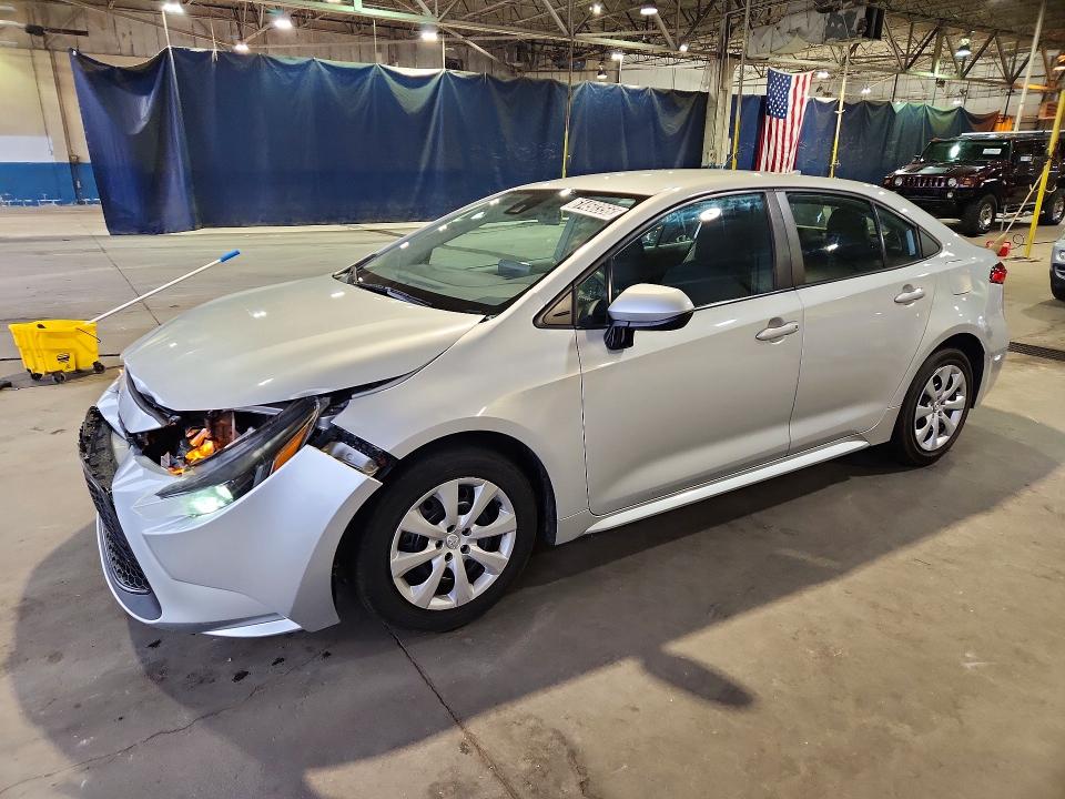 TOYOTA COROLLA 2022 with VIN 5YFEPMAE4NP297645 - Photo from auction