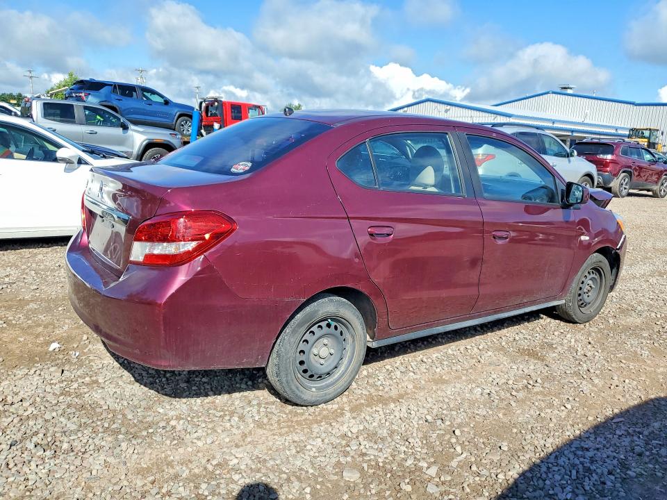 Photo 3 from auction – 2020 MITSUBISHI MIRAGE with VIN ML32F3FJ6LHF13063