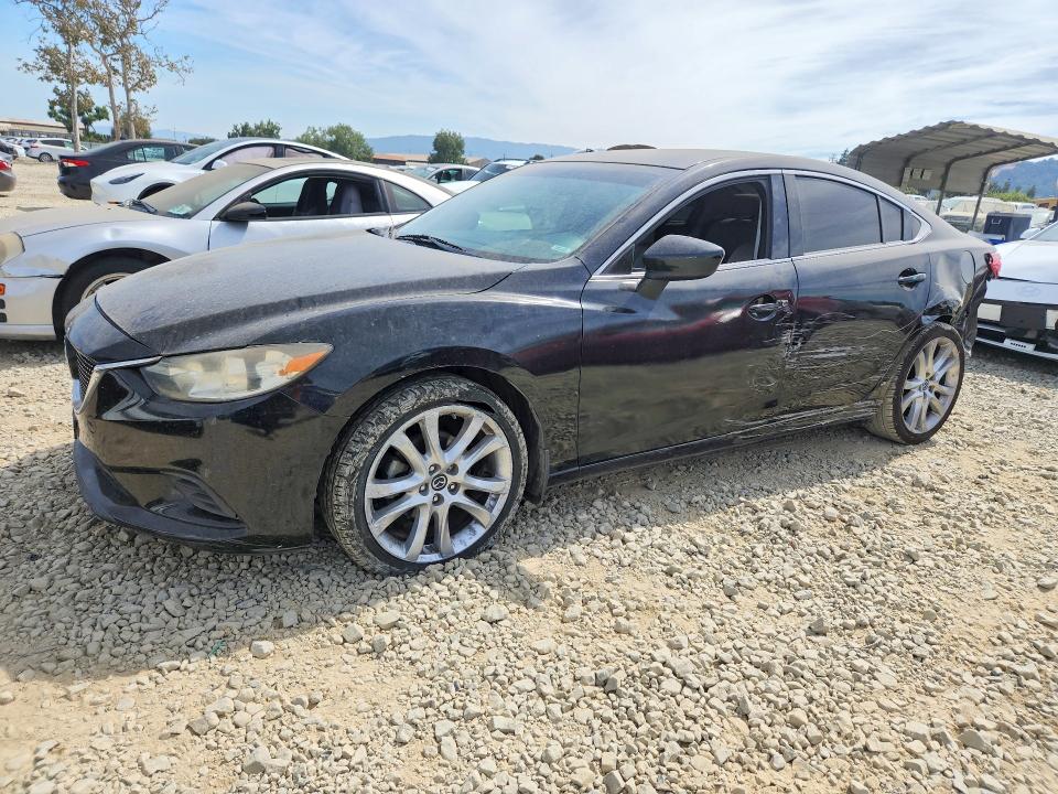 MAZDA 6 2014 with VIN JM1GJ1U66E1151281 - Photo from auction