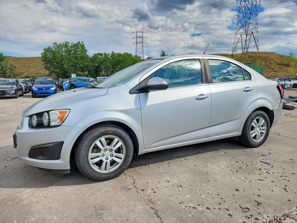 CHEVROLET SONIC 2013 with VIN 1G1JC5SH3D4245460 - Photo from auction