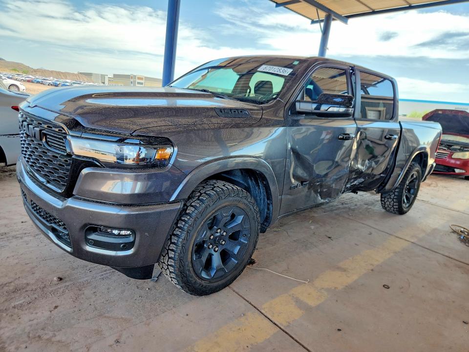 RAM 1500 2025 with VIN 1C6SRFFP5SN689570 - Photo from auction