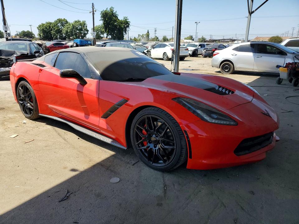 Photo 4 from auction – 2017 CHEVROLET CORVETTE with VIN 1G1YG2D76H5104940