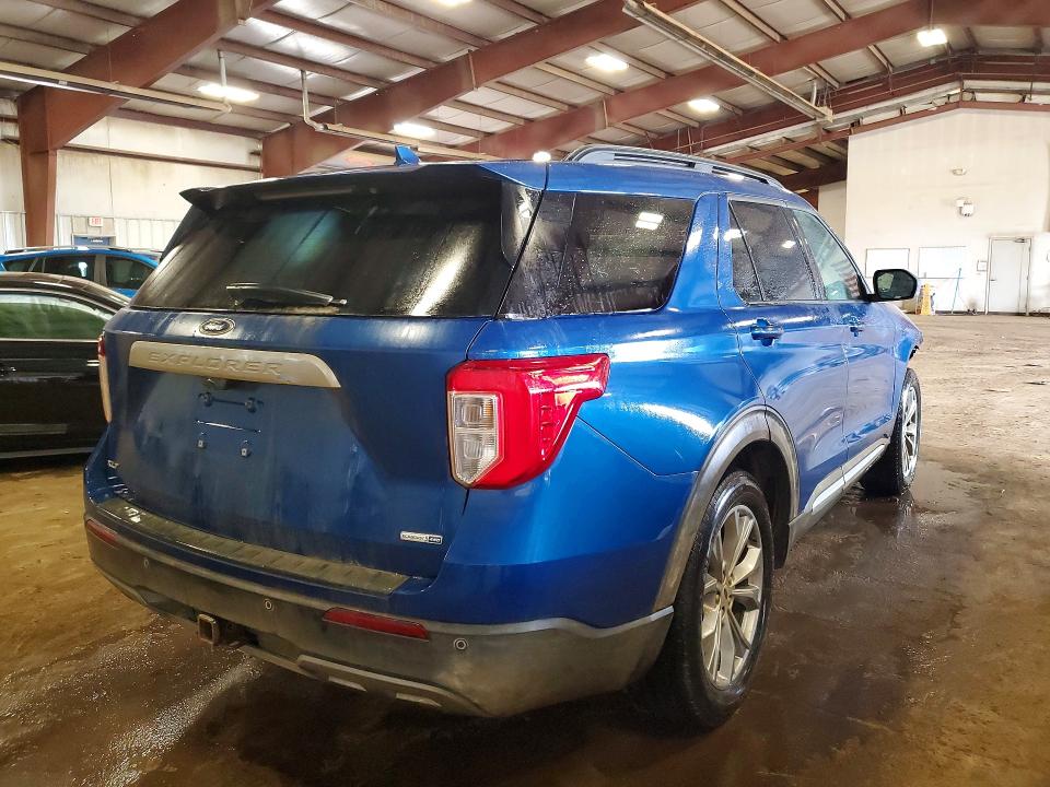 Photo 3 from auction – 2020 FORD EXPLORER with VIN 1FMSK8DH1LGA13770