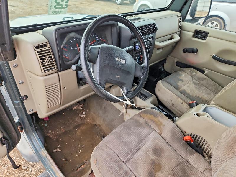Photo 8 from auction – 2004 JEEP WRANGLER / TJ with VIN 1J4FA49S04P774646