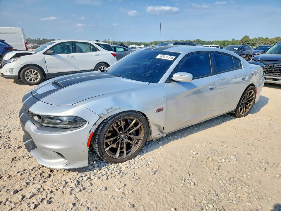 DODGE CHARGER 2019 with VIN 2C3CDXGJ3KH742727 - Photo from auction