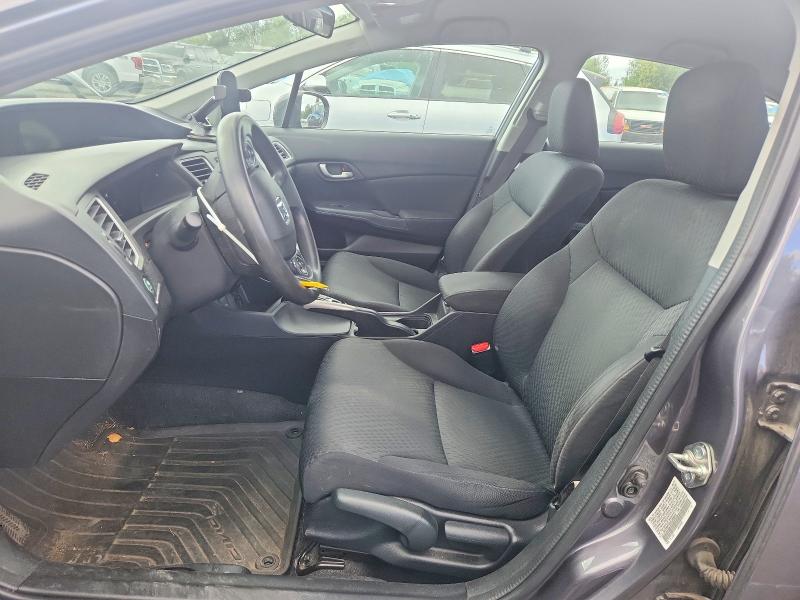 Photo 7 from auction – 2014 HONDA CIVIC with VIN 19XFB2F55EE269659