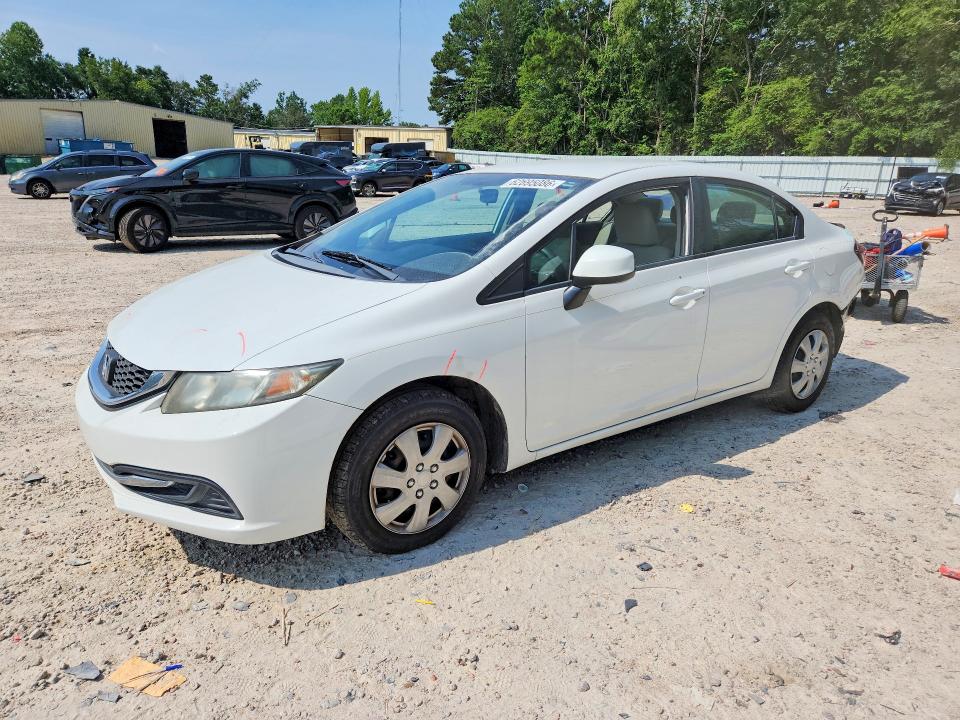 HONDA CIVIC 2013 with VIN 2HGFB2F52DH574850 - Photo from auction