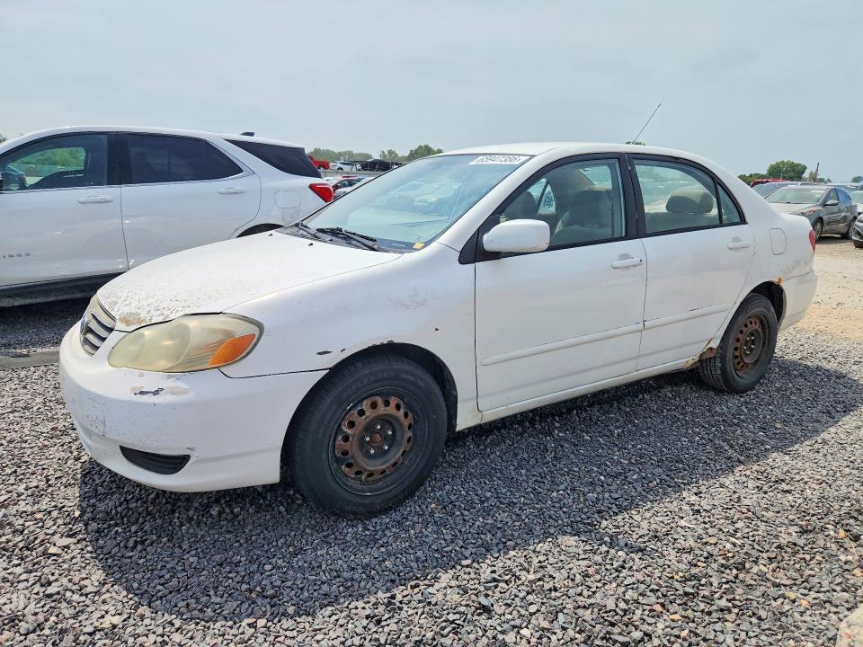 TOYOTA COROLLA 2003 with VIN 1NXBR32E53Z164104 - Photo from auction