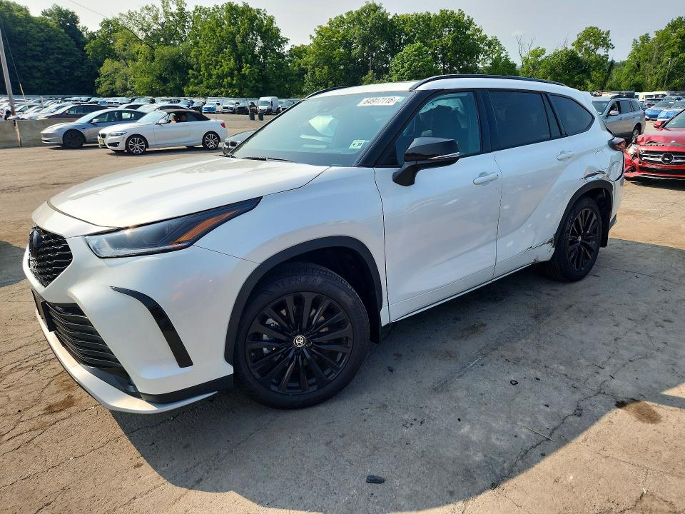 Photo 1 from auction – 2025 TOYOTA HIGHLANDER with VIN 5TDKDRBH3SS580333