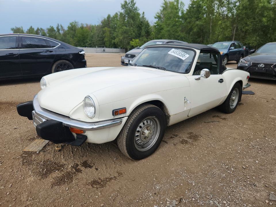 TRIUMPH SPITFIRE 1500 1978 with VIN FM71128 - Photo from auction