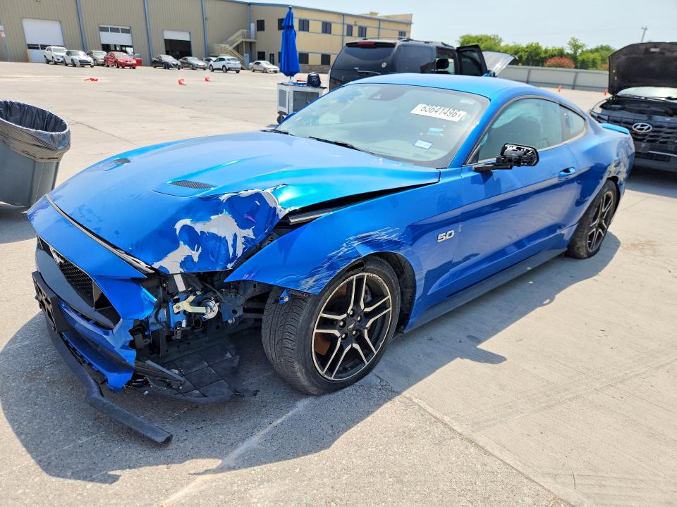 Photo 1 from auction – 2021 FORD MUSTANG with VIN 1FA6P8CF0M5153769