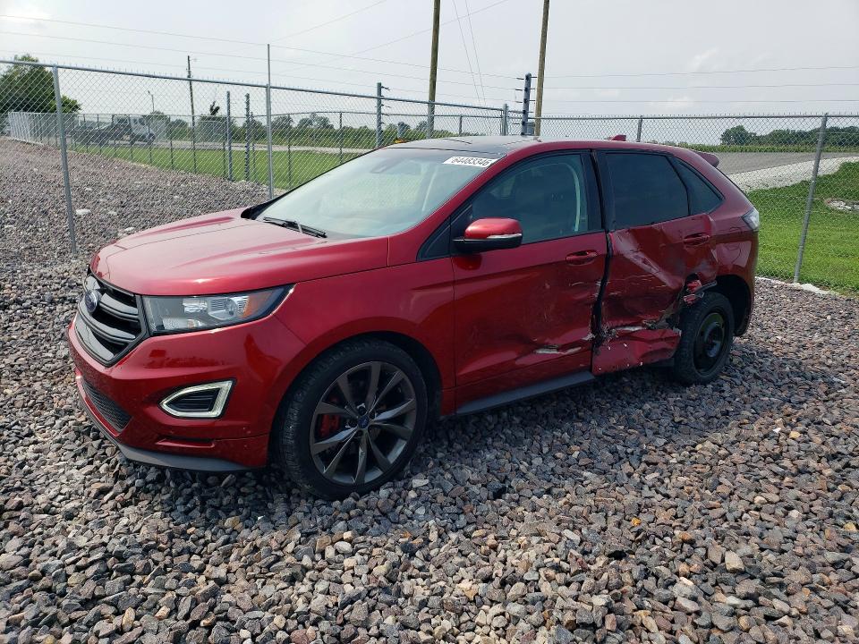 FORD EDGE 2015 with VIN 2FMTK4AP3FBB99445 - Photo from auction