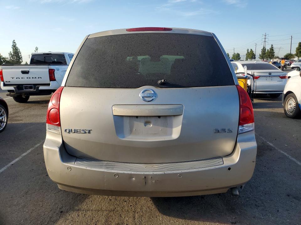 Photo 6 from auction – 2004 NISSAN QUEST with VIN 5N1BV28U44N342679