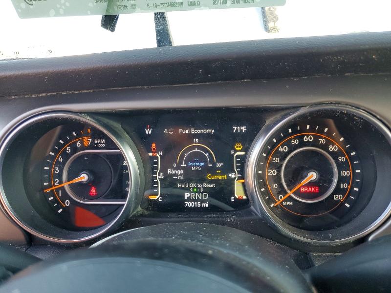 Photo 9 from auction – 2021 JEEP GLADIATOR with VIN 1C6HJTAG8ML502571
