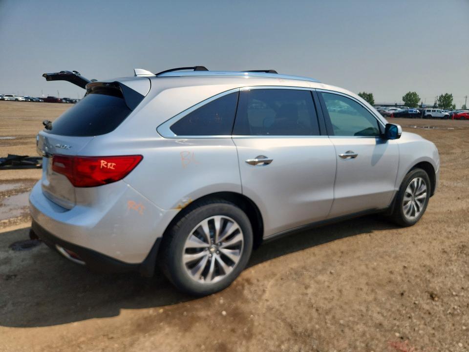 Photo 3 from auction – 2014 ACURA MDX with VIN 5FRYD4H43EB502093