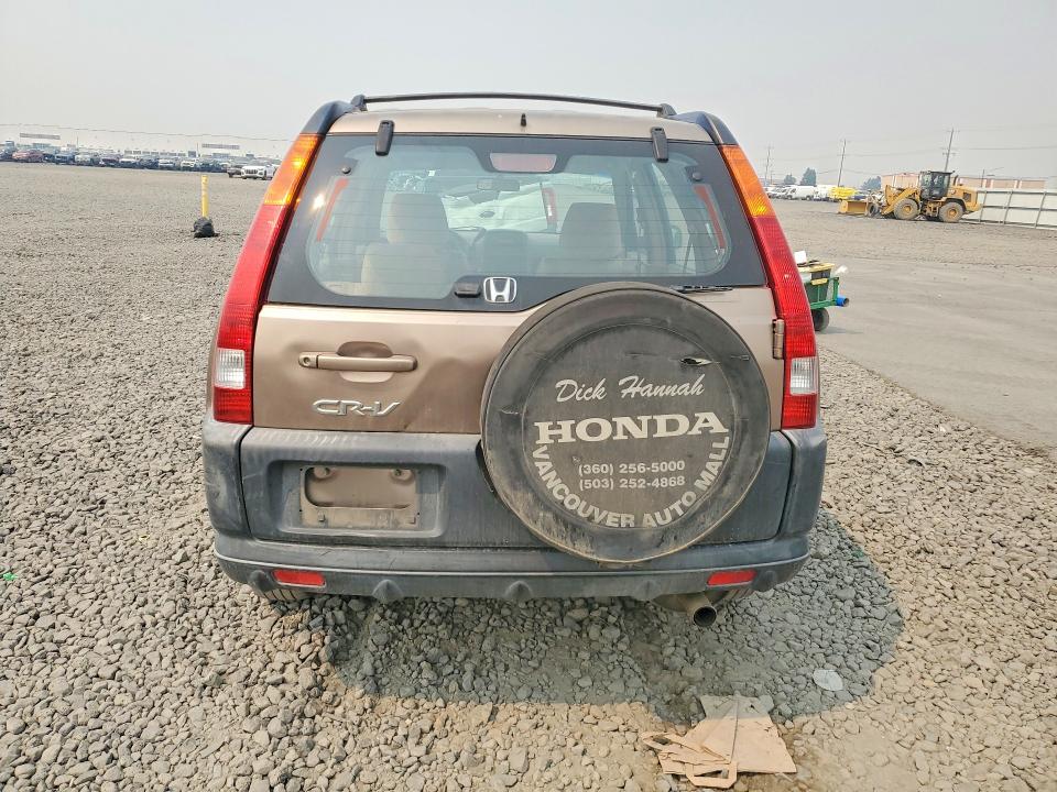 Photo 6 from auction – 2004 HONDA CR-V with VIN JHLRD68474C000509