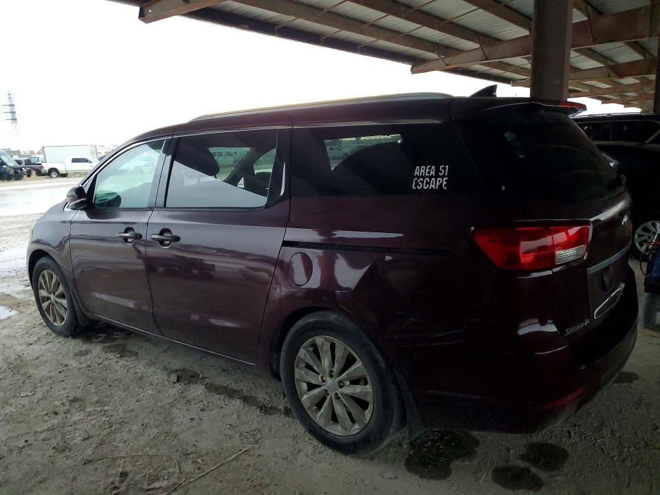 Photo 2 from auction – 2015 KIA SEDONA with VIN KNDMC5C1XF6023592