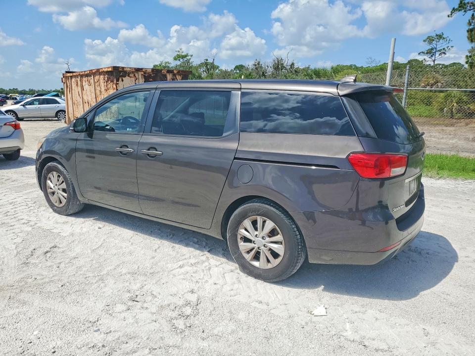 Photo 2 from auction – 2017 KIA SEDONA with VIN KNDMB5C10H6222172