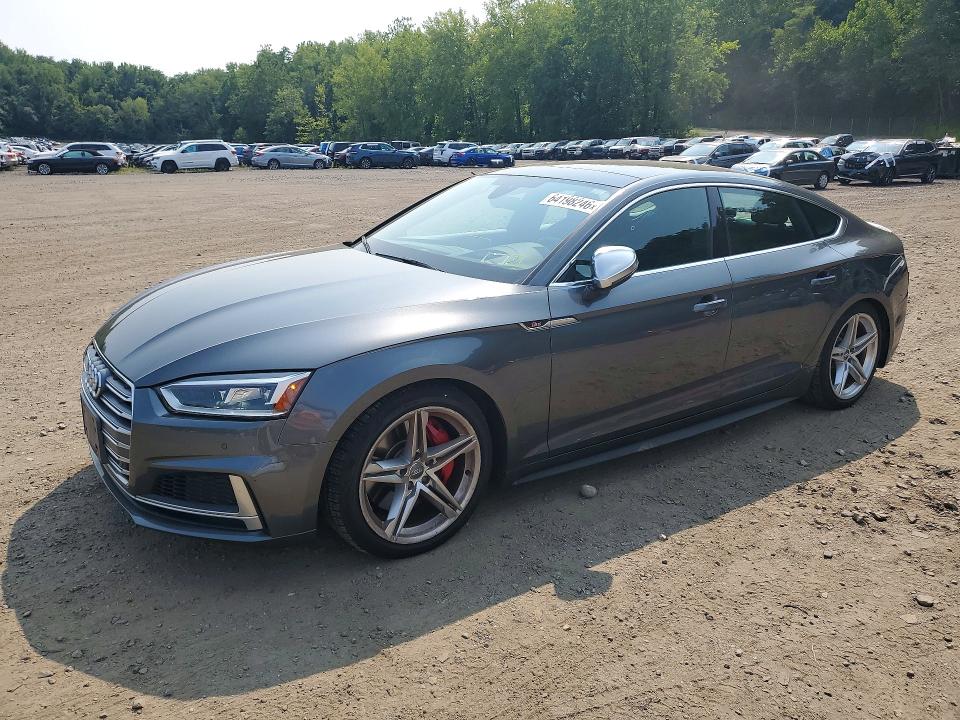 AUDI S5 2018 with VIN WAUC4CF53JA063799 - Photo from auction