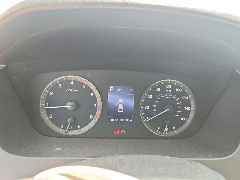 Photo 9 from auction – 2015 HYUNDAI SONATA with VIN 5NPE24AF8FH207497