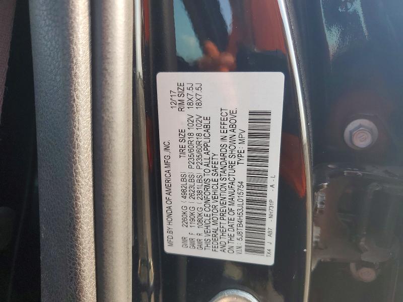 Photo 14 from auction – 2018 ACURA RDX with VIN 5J8TB4H53JL015754
