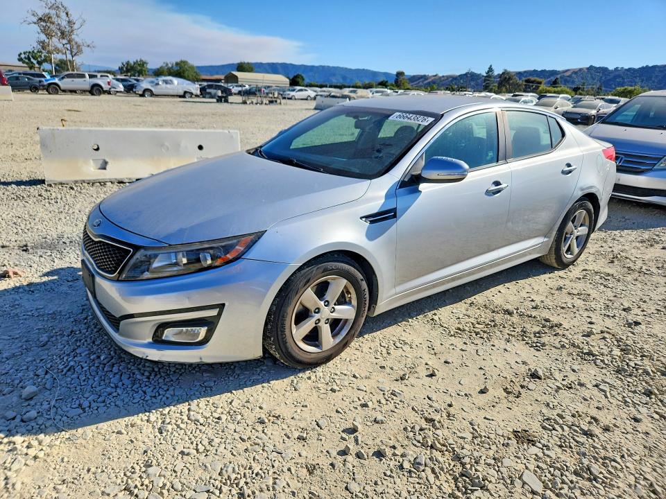 KIA OPTIMA 2015 with VIN 5XXGM4A76FG497410 - Photo from auction