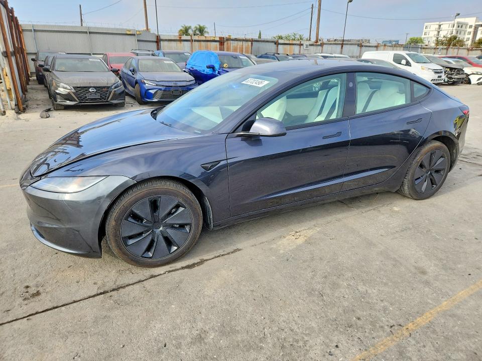 TESLA MODEL 3 2024 with VIN 5YJ3E1EA5RF869231 - Photo from auction