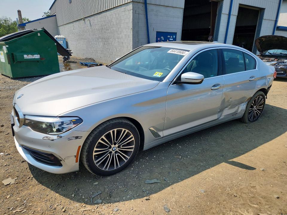 BMW 530 2018 with VIN WBAJA7C56JWA74829 - Photo from auction