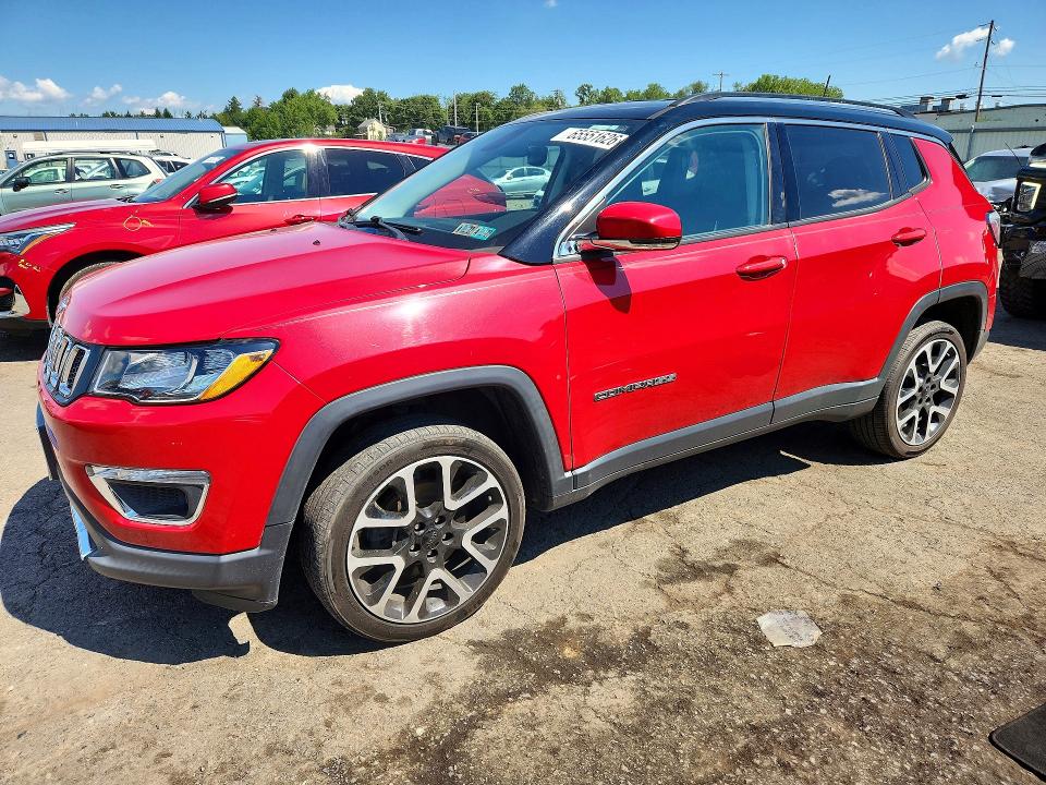 JEEP COMPASS 2018 with VIN 3C4NJDCB2JT470848 - Photo from auction