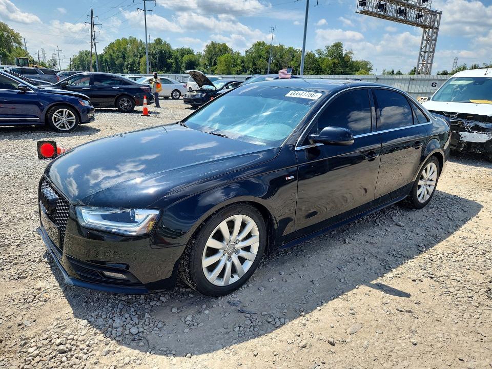 AUDI A4 2015 with VIN WAUAFAFL6FN021857 - Photo from auction
