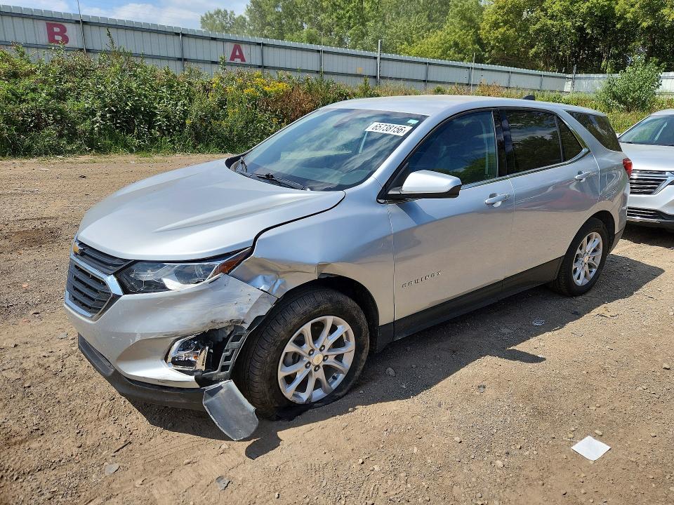 CHEVROLET EQUINOX 2020 with VIN 3GNAXJEV0LS521041 - Photo from auction