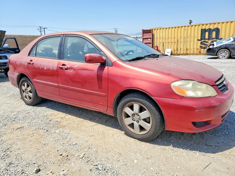 Photo 4 from auction – 2003 TOYOTA COROLLA with VIN JTDBR32E930046813