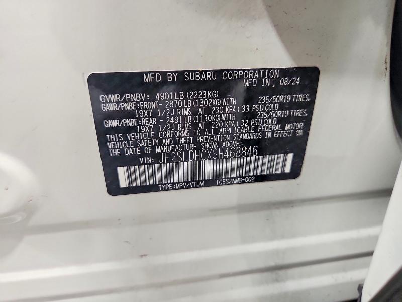 Photo 14 from auction – 2025 SUBARU FORESTER with VIN JF2SLDHCXSH468846