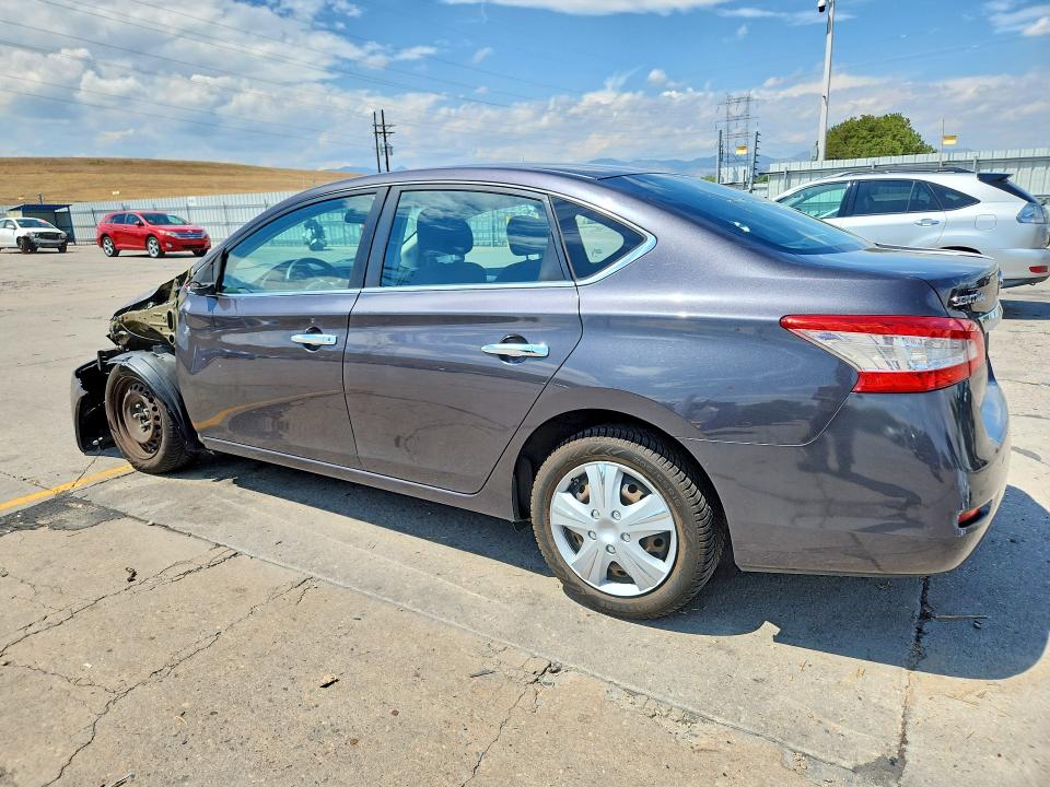 Photo 2 from auction – 2014 NISSAN SENTRA with VIN 1N4AB7AP7EN851232
