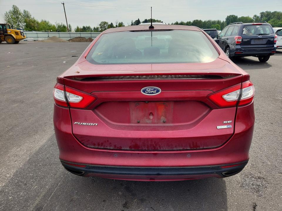 Photo 6 from auction – 2016 FORD FUSION with VIN 3FA6P0T96GR116335