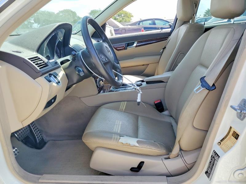 Photo 7 from auction – 2011 MERCEDES-BENZ C with VIN WDDGF5EB8BA476763