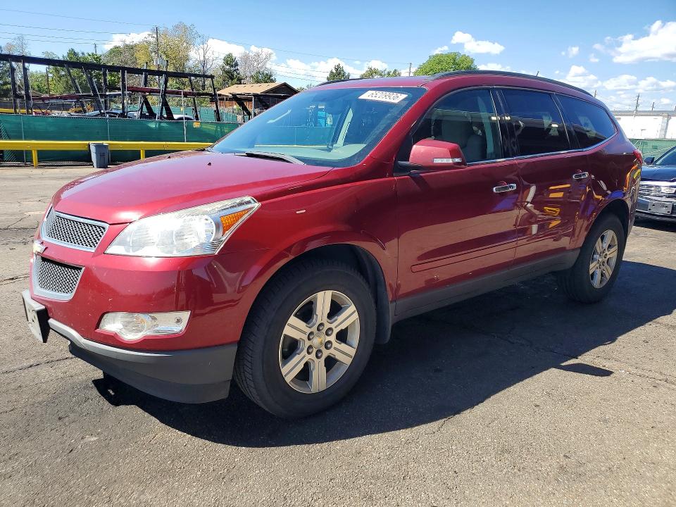CHEVROLET TRAVERSE 2011 with VIN 1GNKVGED1BJ370702 - Photo from auction