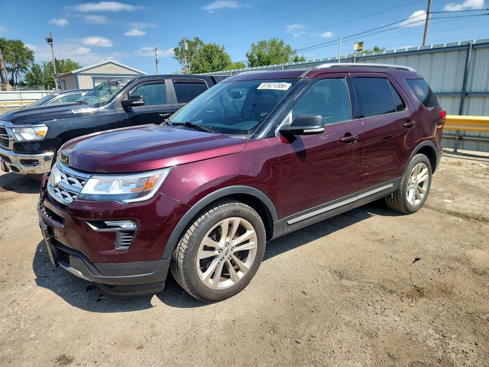 FORD EXPLORER 2019 with VIN 1FM5K8D82KGB21035 - Photo from auction