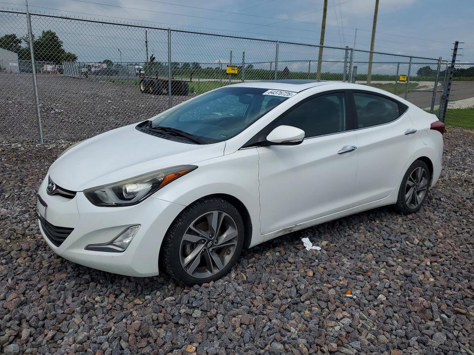 HYUNDAI ELANTRA 2016 with VIN 5NPDH4AE4GH691865 - Photo from auction