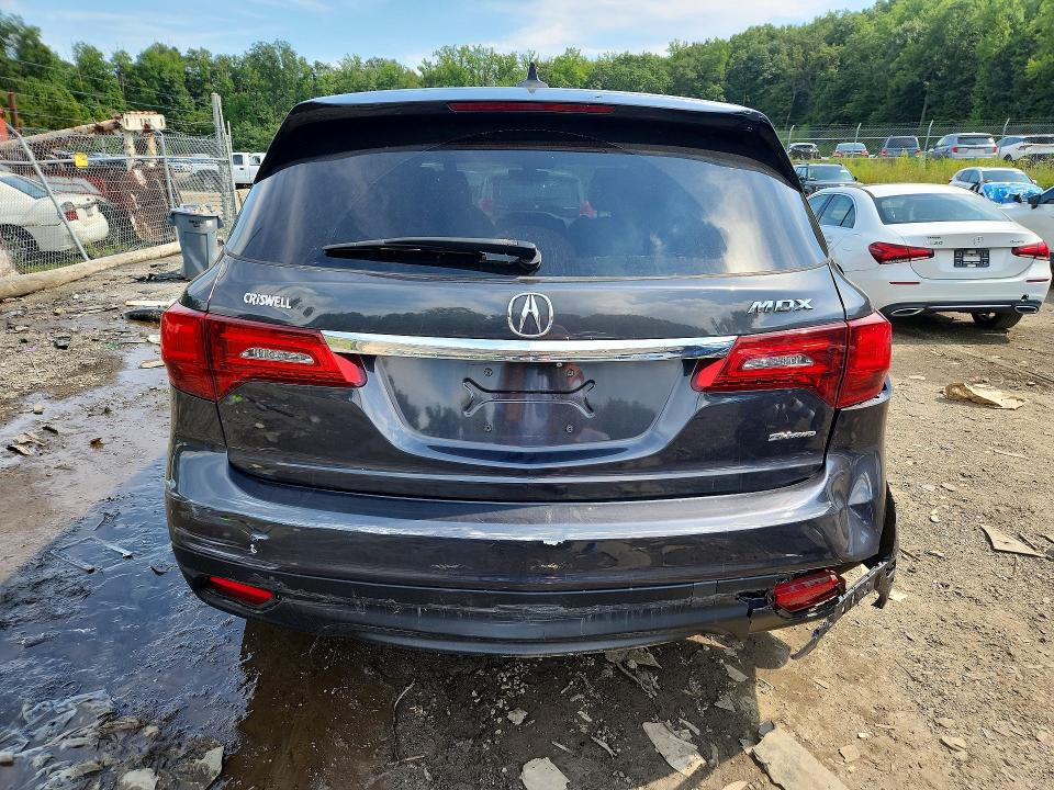 Снимка 6 от търг – 2016 ACURA MDX с VIN 5FRYD4H4XGB001138