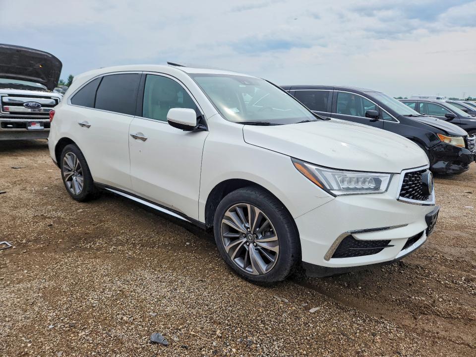 Photo 4 from auction – 2017 ACURA MDX with VIN 5FRYD4H53HB003856