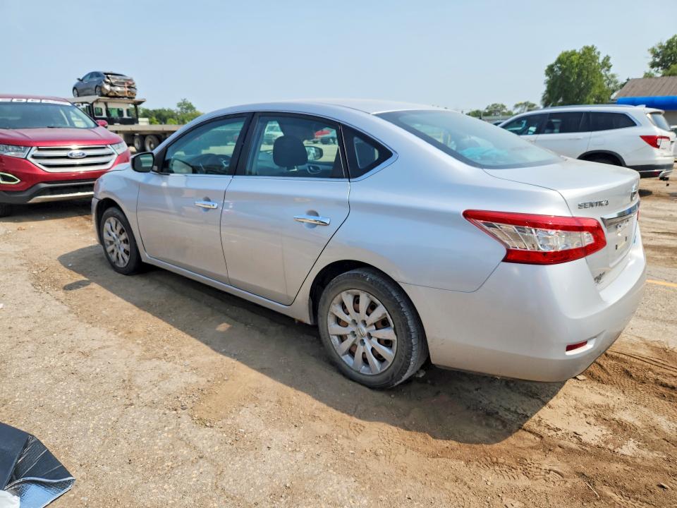 Photo 2 from auction – 2013 NISSAN SENTRA with VIN 3N1AB7AP0DL697314