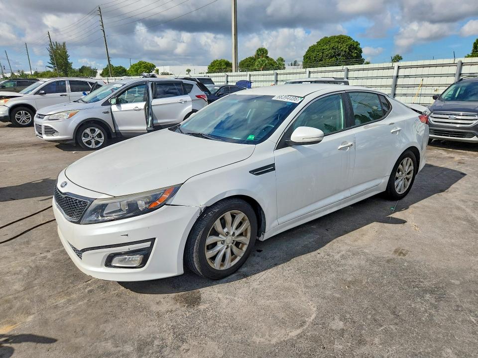 KIA OPTIMA 2015 with VIN 5XXGN4A75FG491563 - Photo from auction