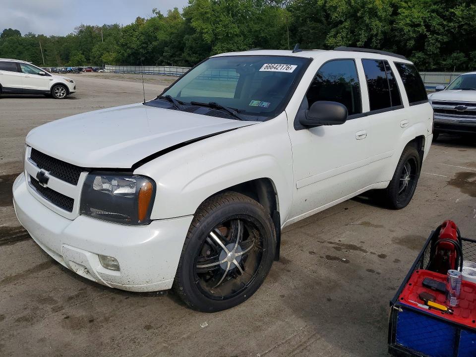 CHEVROLET TRAILBLAZER 2008 with VIN 1GNDT13SX82197360 - Photo from auction
