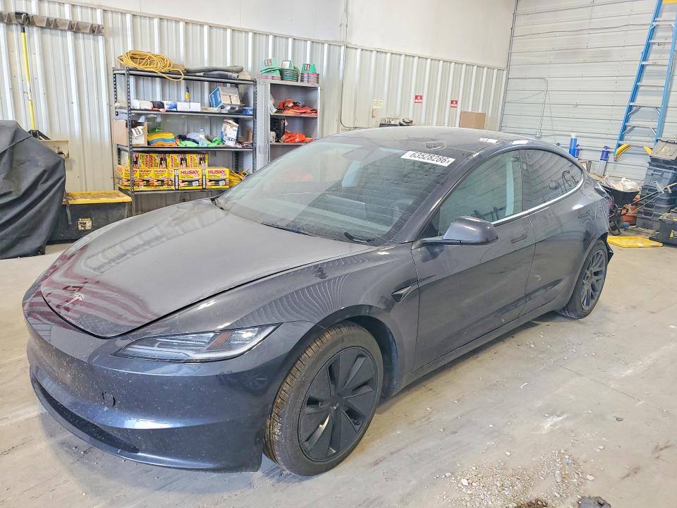TESLA MODEL 3 2025 with VIN 5YJ3E1EA1SF992837 - Photo from auction