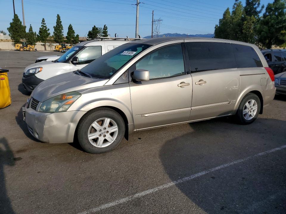 NISSAN QUEST 2004 with VIN 5N1BV28U44N342679 - Photo from auction