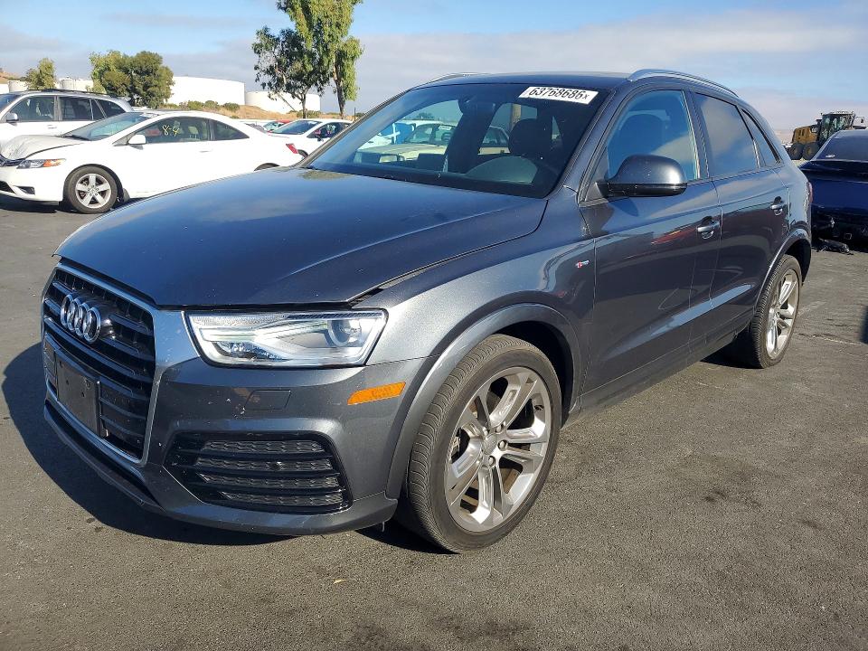 AUDI Q3 2018 with VIN WA1ECCFS7JR001080 - Photo from auction